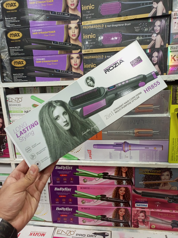 حالتدهنده موی ۲ کاره ROZIA Pro مدل HR855