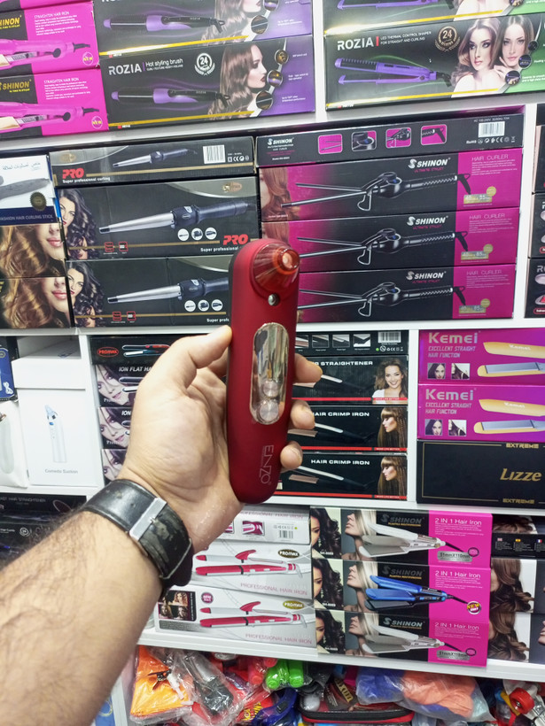 برس حرارتی انزو پروفیشینال مدل EN4102T به همراه میکرودرم
