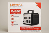 پاور استیشن قابل حمل POWERFUL مدل P1500