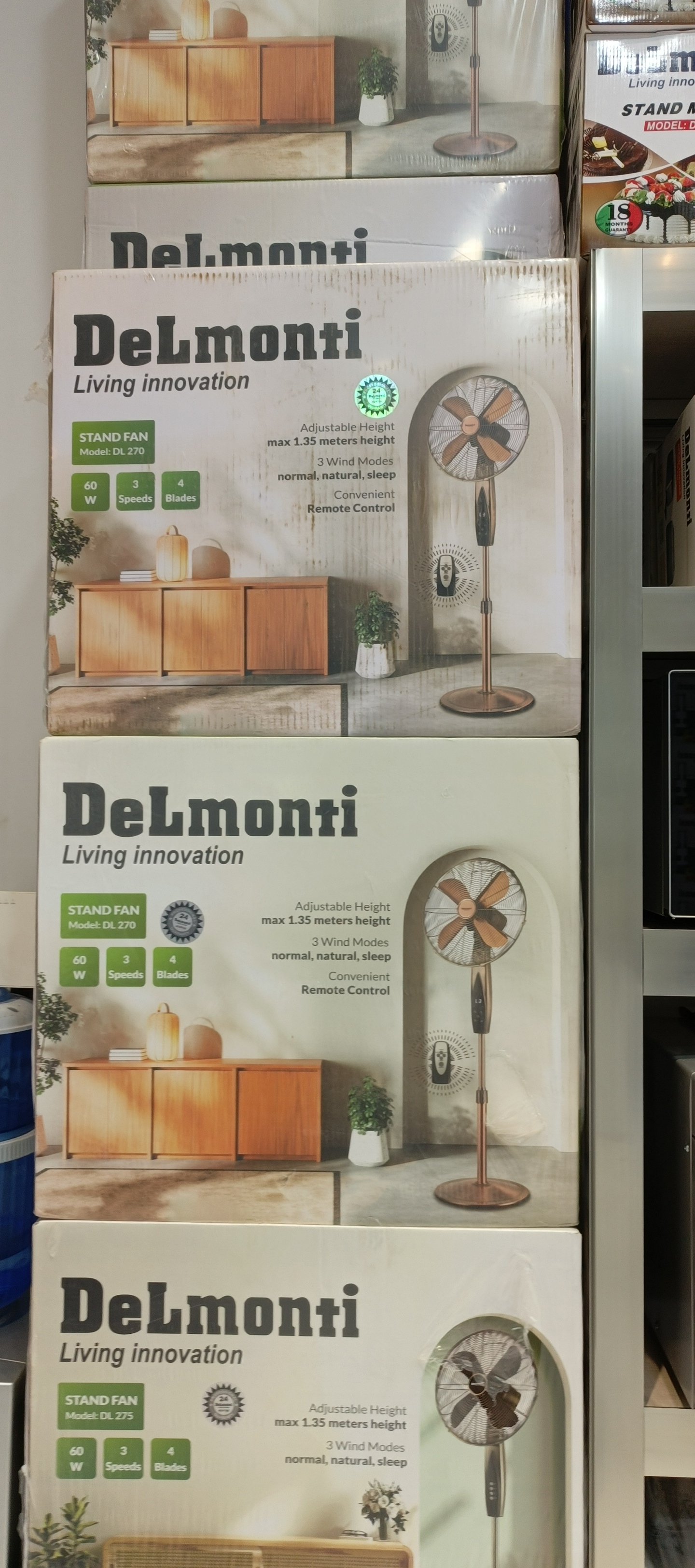 پنکه پایه‌دار DeLmonti مدل DL 270