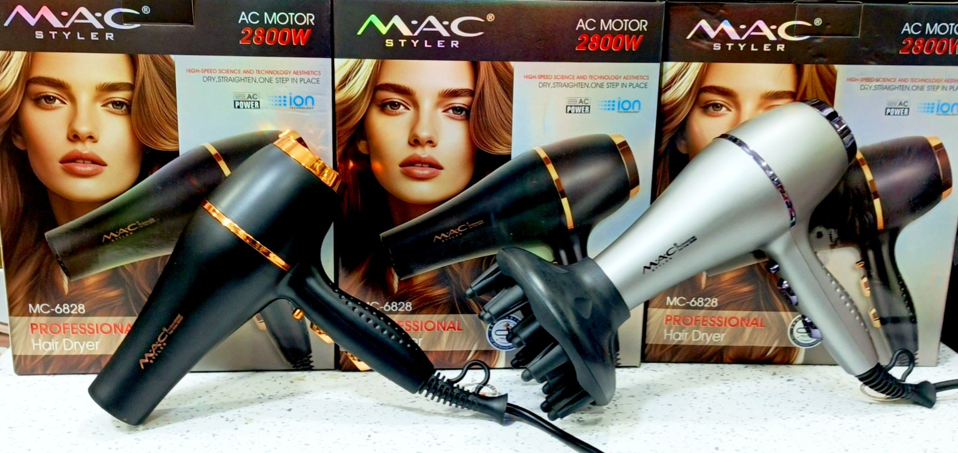 سشوار حرفه ای MAC Styler مدل 6828-MC